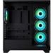 Obrázok pre výrobcu BitFenix skříň CETO / ATX / 4x 120mm ARGB fan / 2x USB 3.0 / USB-C / tvrzené sklo / černá