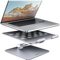 Obrázok pre výrobcu AXAGON hliníkový LQ stojan pro notebooky velikosti 10" - 16" / STND-LQ / Nastavitelná výška/úhel