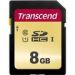 Obrázok pre výrobcu Transcend 8GB SDHC 500S (Class 10) UHS-I U1 (Ultimate) MLC paměťová karta