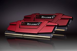 Obrázok pre výrobcu G.Skill DDR4 32GB (2x16GB) RipjawsV DIMM 3600MHz CL19 červená