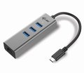 Obrázok pre výrobcu i-tec USB-C Metal HUB 3 Port + Gigabit Ethernet