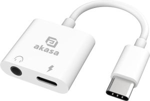 Obrázok pre výrobcu AKASA - Type-C Headphone Jack & Charger Adapter