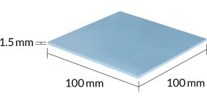 Obrázok pre výrobcu ARCTIC Thermal pad TP-3 100x100mm, 1,5mm (Premium)