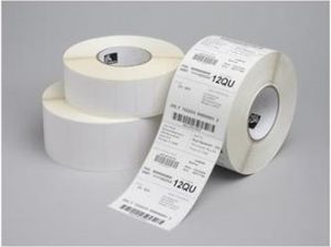 Obrázok pre výrobcu Label, Paper, 102x152mm; Thermal Transfer, Z-Perform 1000T, Uncoated, Permanent Adhesive, 25mm Core, Perforation