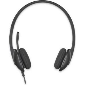 Obrázok pre výrobcu Logitech Headset Stereo H340/ drátová sluchátka + mikrofon/ USB/ černá