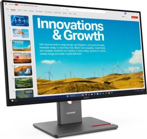 Obrázok pre výrobcu Lenovo P24QD-40 23.8" 2560x1440 1500:1 300cd 4ms HDMI+DP+USB+USB-C+RJ45 dock PD140W