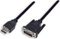 Obrázok pre výrobcu Manhattan kábel, monitorový, DVI-D to HDMI, 1.8m (dual link), čierny, plast
