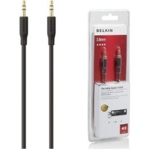 Obrázok pre výrobcu BELKIN Audio kabel 3,5mm-3,5mm jack Gold, 1m