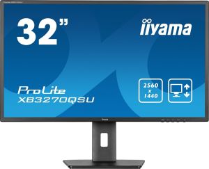 Obrázok pre výrobcu iiyama ProLite XB3270QSU-B1 31,5"/IPS/QHD/ 100Hz/3ms/Black/3R