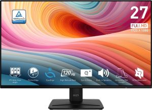 Obrázok pre výrobcu MSI LCD PRO MP271A E2, 27" 1920x1080, IPS, 120Hz, 4ms, VESA 100x100mm, N/A, Black