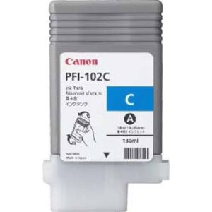 Obrázok pre výrobcu Canon PFI-102C Cyan Ink Tank 130ml  (0896B001)