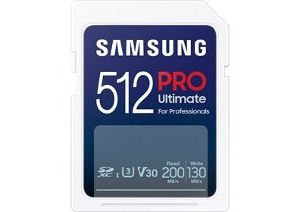 Obrázok pre výrobcu Samsung SDXC PRO ULTIMATE SDXC 512GB /Class 10