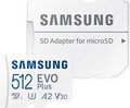 Obrázok pre výrobcu SAMSUNG EVO Plus 2024 MicroSDXC 512GB + SD Adaptér / CL10 UHS-I U3 / A2 / V30