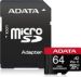 Obrázok pre výrobcu Adata High Endurance Micro SD /64GB/ UHS-I U3 / Class 10/+ Adaptér