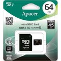 Obrázok pre výrobcu Apacer pamäťová karta Micro SDHC/SDXC 64GB Class 10 UHS-I