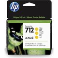 Obrázok pre výrobcu HP 712 3-Pack 29-ml Yellow DesignJet Ink Cartridge