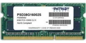 Obrázok pre výrobcu Patriot 8GB Signature Line 1600MHz DDR3 CL9 SODIMM