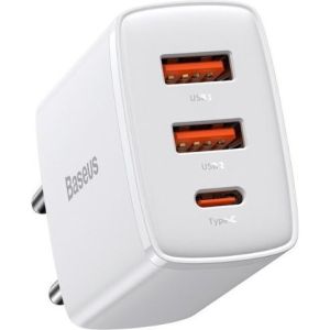 Obrázok pre výrobcu Baseus CCXJ-E02 Compact Quick Nabíječka USB-C 30W White