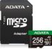 Obrázok pre výrobcu ADATA MicroSDXC karta 256GB Speed Plus, U3, C10, A2, V30 (R:180/W:160 MB/s) + SD adaptér