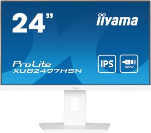 Obrázok pre výrobcu iiyama ProLite XUB2497HSN-W2 23,8"/IPS/FHD/ 100Hz/1ms/White/3R