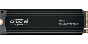 Obrázok pre výrobcu Crucial T705 2TB /SSD/M.2 NVMe/Černá/Heatsink/5R