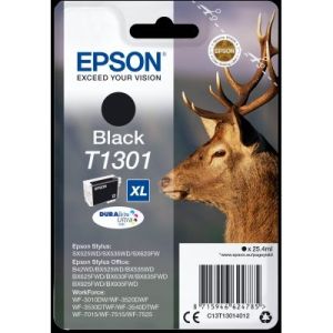 Obrázok pre výrobcu Atrament Epson T1301 black | Stylus SX525WD/SX620FW/BX525WD/BX625FWD/BX925FWD