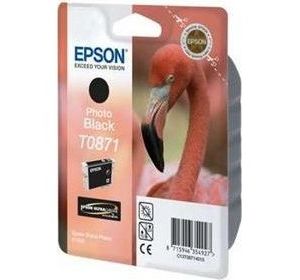 Obrázok pre výrobcu Atrament Epson T0871 photo black Retail Pack BLISTER | Stylus Photo R1900