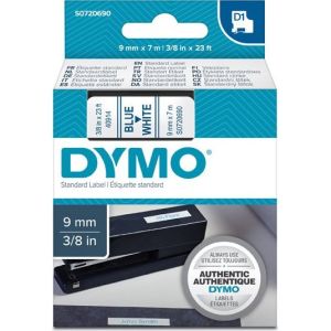 Obrázok pre výrobcu Dymo originál páska Dymo, 40914, S0720690, modrý tlač/biely podklad, 7m, 9mm, D1