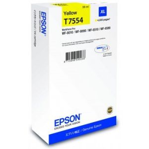 Obrázok pre výrobcu EPSON Ink bar WorkForce-8xxx Series Ink Cartridge XL Yellow - 4000str. (39 ml)