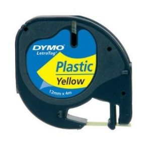 Obrázok pre výrobcu páska DYMO 59423 LetraTag Yellow Plastic Tape (12mm)