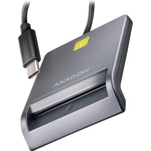 Obrázok pre výrobcu AXAGON čtečka kontaktních smart karet USB-C (eObčanka) / Smart Card / CRE-SM3TC / USB type-C / 1,2m