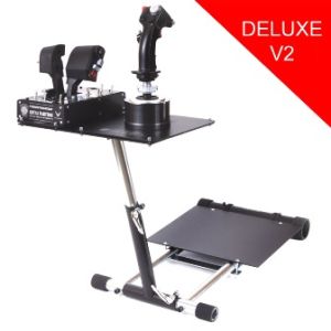 Obrázok pre výrobcu Wheel Stand Pro DELUXE V2, stojan na joystick pro Thrustmaster HOTAS WARTHOG, Saitek X55/Saitek X52