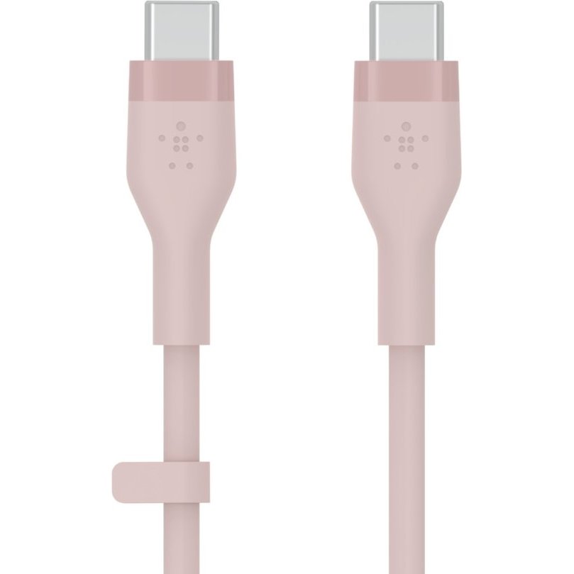 Belkin kabel USB-C na USB-C 3M, růžový. FOCUS-computer