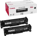 Obrázok pre výrobcu Canon toner CRG-718BK, černy - 2 pack