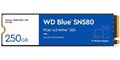 Obrázok pre výrobcu WD SSD Blue SN580 250GB / WDS250G3B0E / NVMe M.2 PCIe Gen4 / Interní / M.2 2280