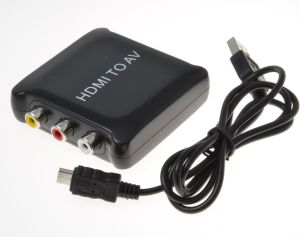 Obrázok pre výrobcu Převodník HDMI na kompozitní signál a stereo zvuk