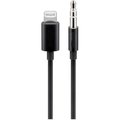 Obrázok pre výrobcu PremiumCord Apple Lightning audio redukční kabel na 3.5 mm stereo jack, 1 m, černý
