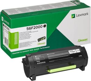 Obrázok pre výrobcu Lexmark originál toner 56F2000, black, 6000str., return, Lexmark MX521,622,522,321,421, O