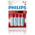 Obrázok pre výrobcu Philips - baterie PowerLife 1.5V AA/LR6 4ks blister - alkalicke