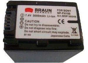 Obrázok pre výrobcu Braun akumulátor SONY NP-FH90, FH100, 3000mAh