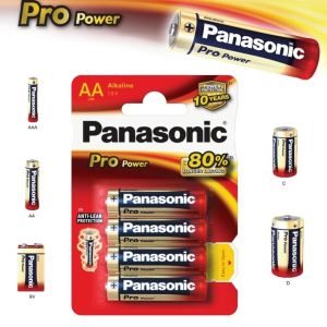 Obrázok pre výrobcu Alkalická baterie AA Panasonic Pro Power LR6 4ks