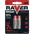 Obrázok pre výrobcu Baterie RAVER 2x AA LITHIUM
