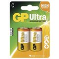 Obrázok pre výrobcu Alkalická baterie GP Ultra Plus 2x C