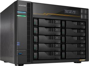 Obrázok pre výrobcu Asustor Lockerstor 10 Gen3 AS6810T  10x 2,5"/3,5" SATA III/ 16GB RAM/ Dual 10GbE Ports/ Dual 5GbE Ports/ 4x M.2 SSD
