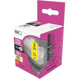 Obrázok pre výrobcu EMOS LED CLS MR16 4,5W(28W) 380lm GU5.3 WW