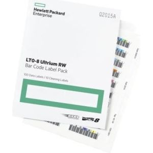 Obrázok pre výrobcu HPE LTO-8 Ultrium RW Bar Code Label Pack