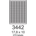 Obrázok pre výrobcu etikety RAYFILM 17,8x10 univerzálne biele R01003442A (100 list./A4)