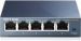 Obrázok pre výrobcu TP-LINK TL-SG105 5-port 10/100/1000M Gigabit Switch, 5x 10/100/1000M RJ45 ports, supports GMP Snooping, Metal case