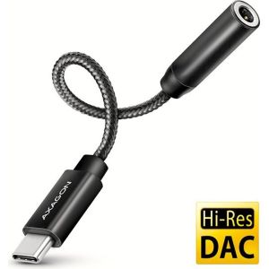 Obrázok pre výrobcu AXAGON ADA-HC, USB-C na 3.5mm jack - Hi-Res DAC audio adaptér, 384kHz/32bit, stereo