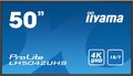 Obrázok pre výrobcu 50" iiyama LH5042UHS-B3: VA, 4K UHD, 500cd/m2, 18/7, LAN, Android 8.0, černý